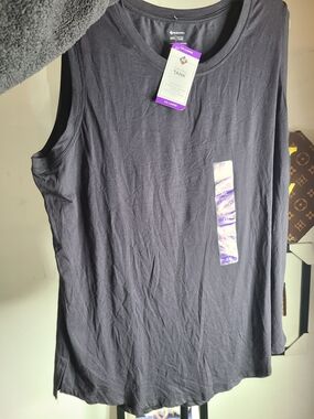 Champion Men's Black Tank Top - Comfortable Everyday Muscle Shirt